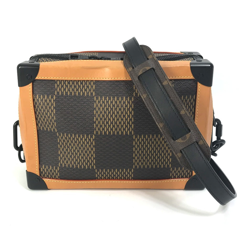 LOUIS VUITTON Shoulder Bag Damier Giant Canvas Brown Damier Giant NIGO collaboration Soft Trunk mens