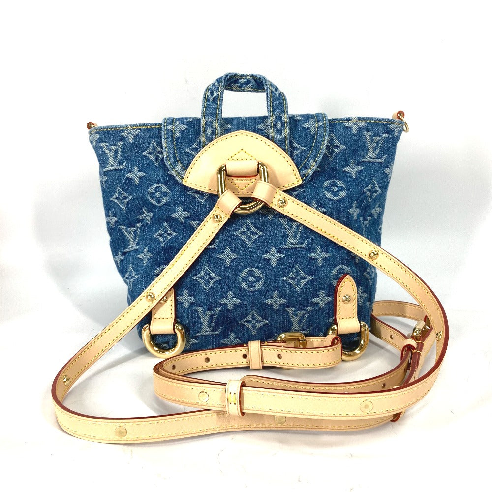 Luxury Women's Backpack | LOUIS VUITTON Backpack Monogram denim blue New LV Remix Venice