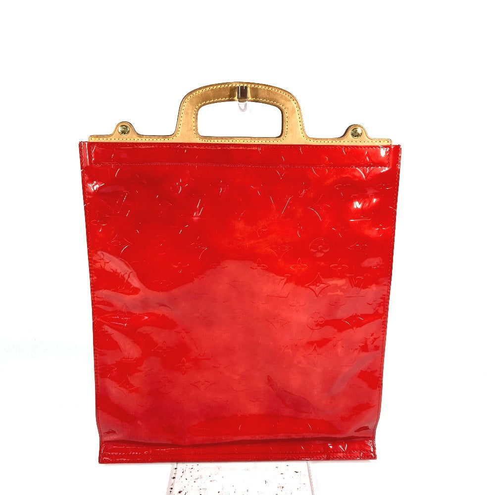 LOUIS VUITTON Handbag Monogram Vernis Red Monogram Vernis Stanton Women