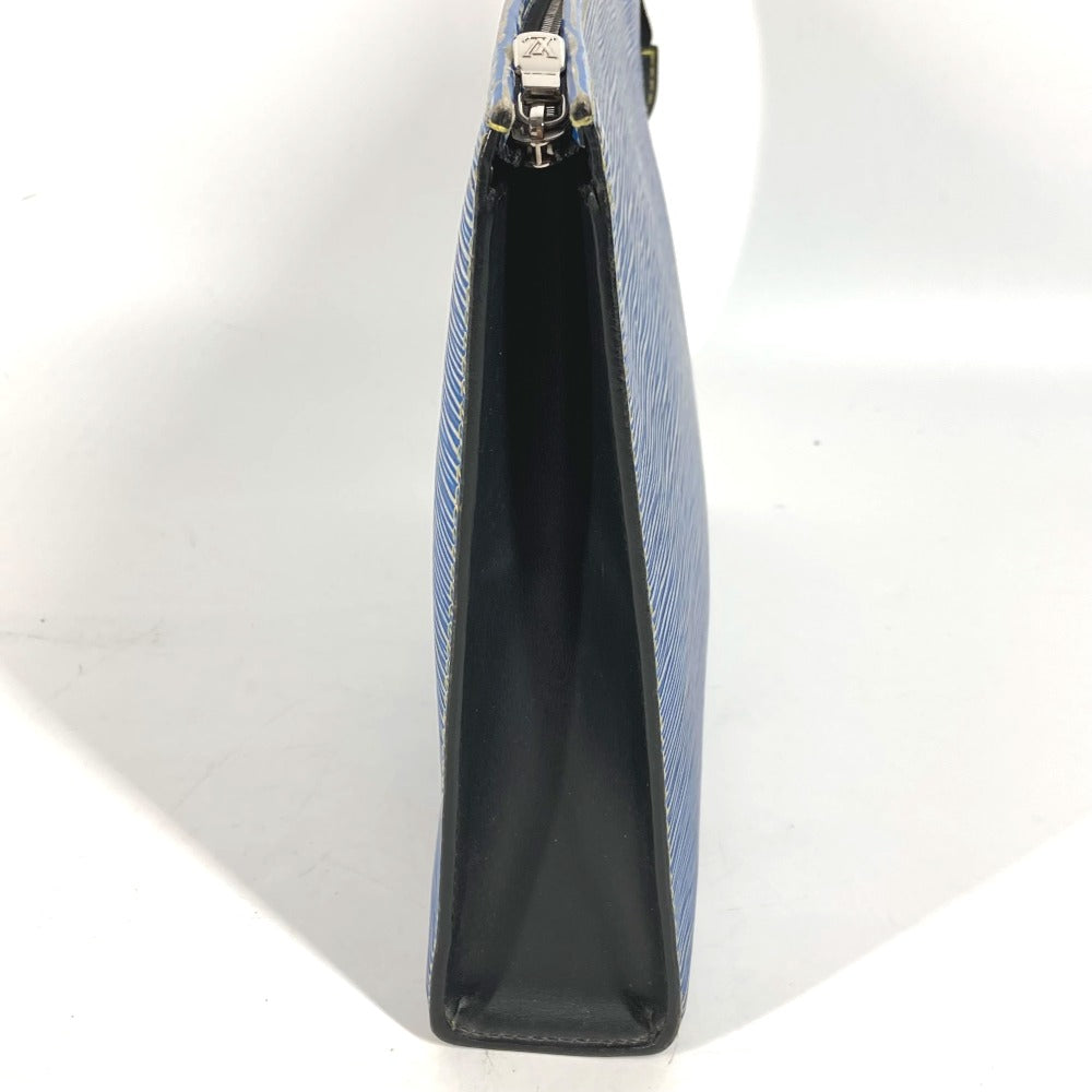 Luxury Women's Handbag | LOUIS VUITTON business bag Epi Leather blue Epi denim posh toilette mens