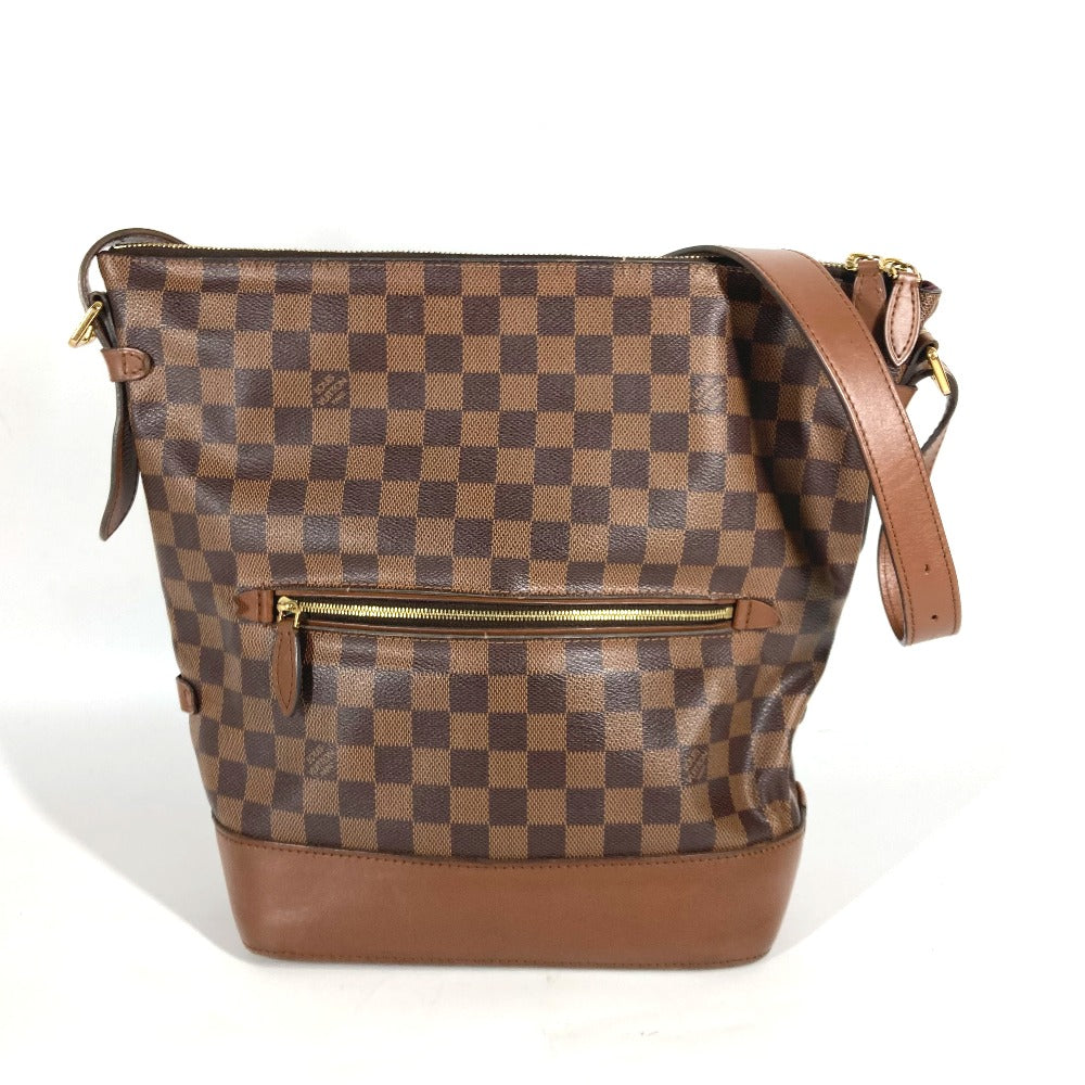 LOUIS VUITTON Shoulder Bag Damier canvas Brown Damier Dianu Women