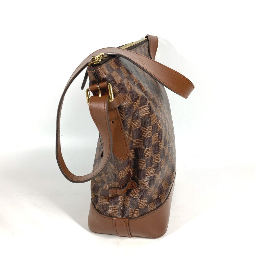 LOUIS VUITTON Shoulder Bag Damier canvas Brown Damier Dianu Women