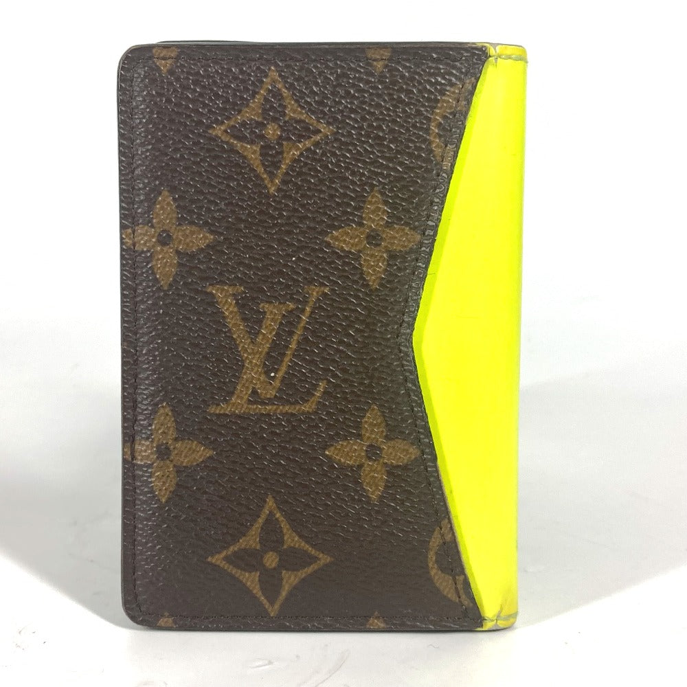 LOUIS VUITTON Card Case Monogram canvas Brown Monogram Organizer Dupoch mens