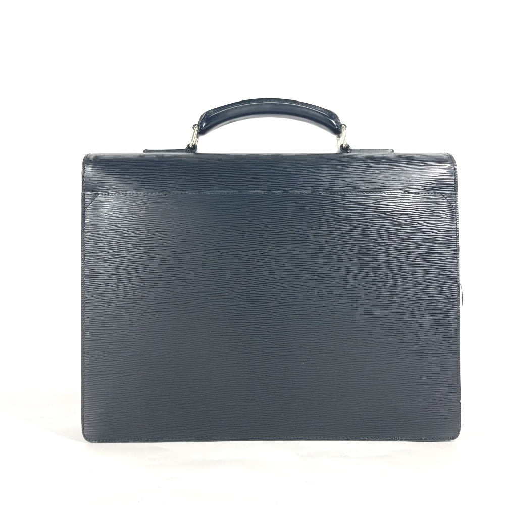 LOUIS VUITTON Business bag Epi Leather black Epi Neo Robusto 2 mens
