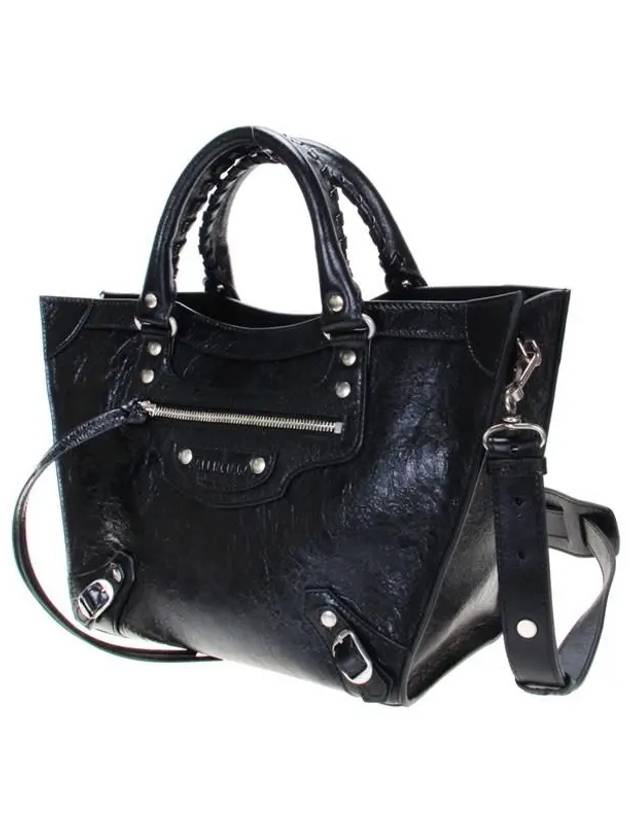 Luxury Balenciaga Trending 2026 Neo Classic East West Tote Bag Black