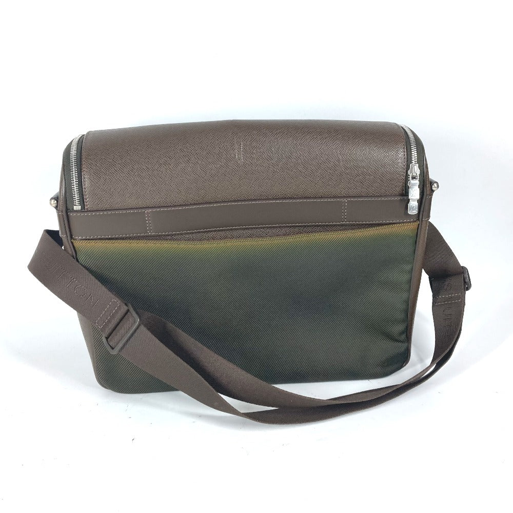 Elegant Women's Shoulder Bag | LOUIS VUITTON Shoulder Bag Taiga Leather, Nylon Brown Taiga Thai meal mens
