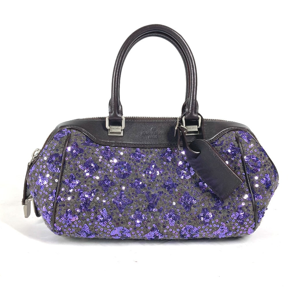 LOUIS VUITTON Handbag leather purple Sunshine Express Women