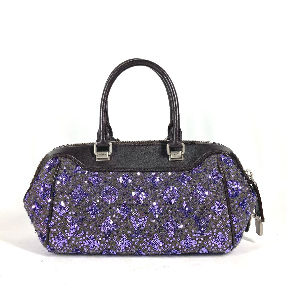 LOUIS VUITTON Handbag leather purple Sunshine Express Women