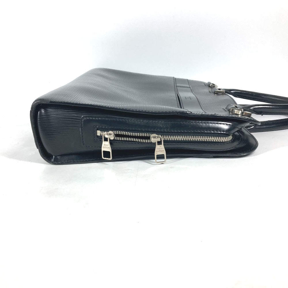 LOUIS VUITTON Business bag Epi Leather black Epi Bassano GM unisex(Unisex)