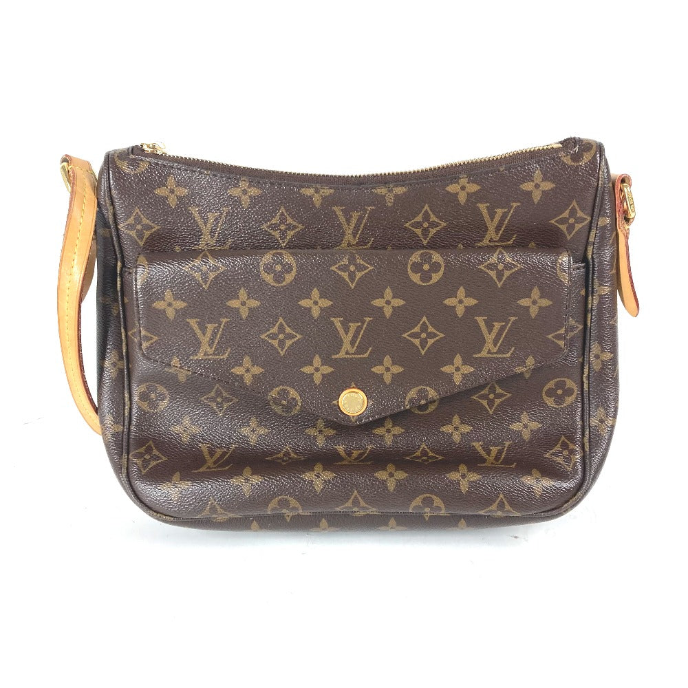 LOUIS VUITTON Shoulder Bag Monogram canvas Brown Monogram Mabillon Women