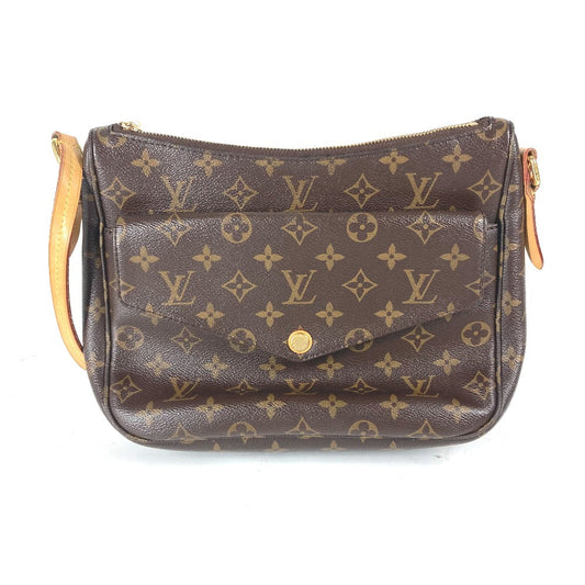 LOUIS VUITTON Shoulder Bag Monogram canvas Brown Monogram Mabillon Women
