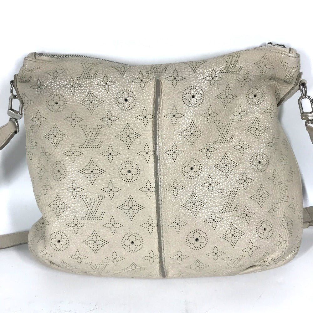 LOUIS VUITTON Shoulder Bag monogram mahina leather beige Monogram Mahina Serene PM