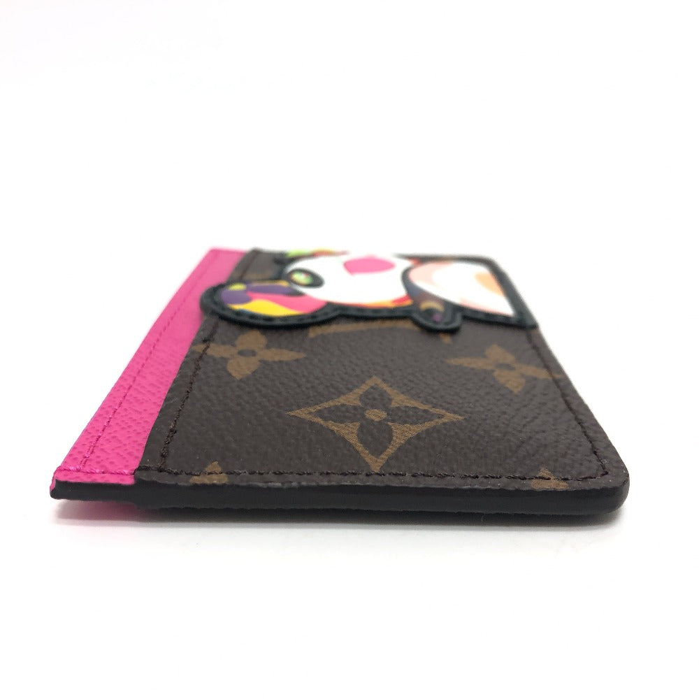 LOUIS VUITTON Card Case Monogram canvas Brown LVxTM Porto cult · Simple