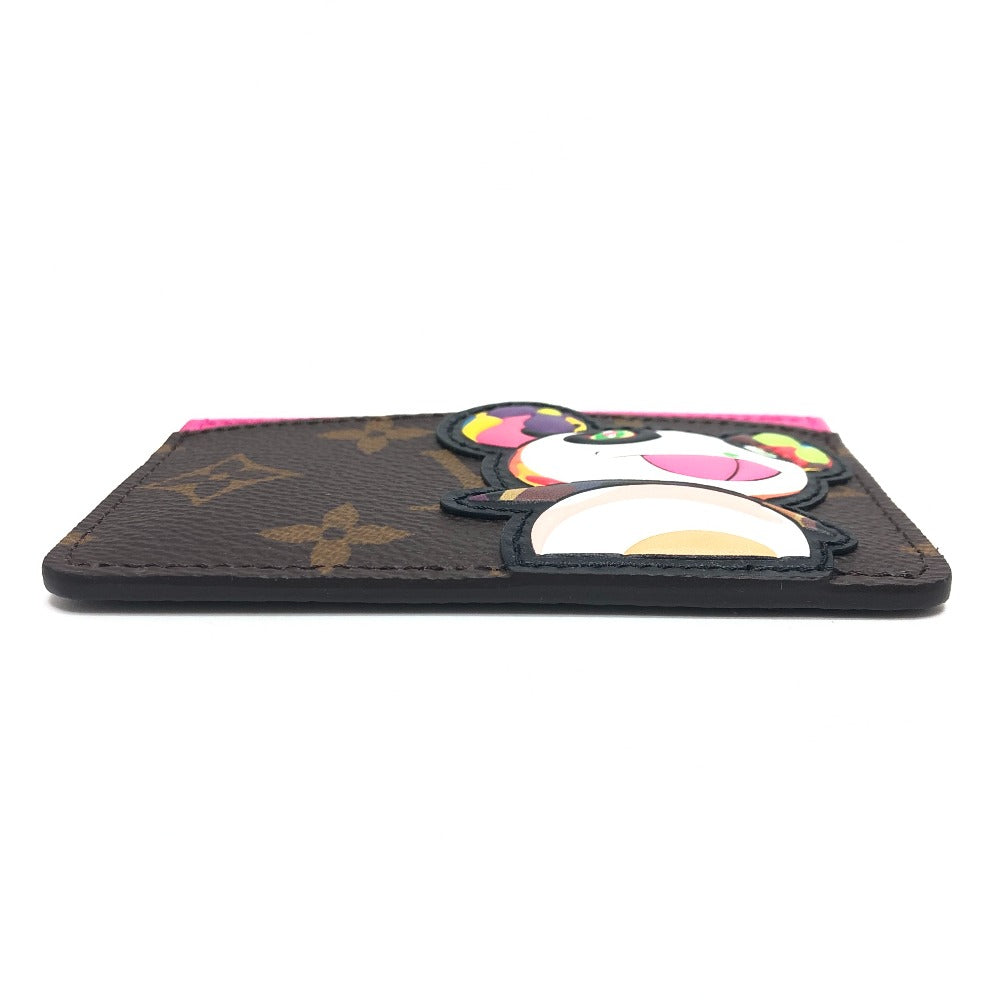 LOUIS VUITTON Card Case Monogram canvas Brown LVxTM Porto cult · Simple