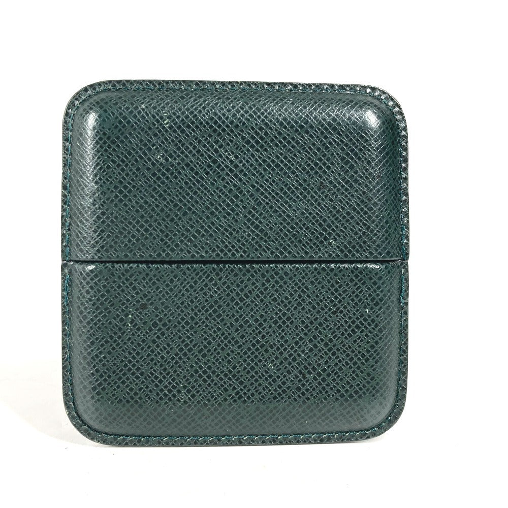 LOUIS VUITTON Cigarette case Taiga Leather green Taiga Etui 10 cigarillos unisex(Unisex)