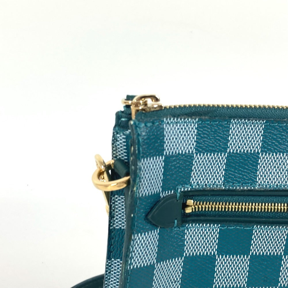 Elegant Women's Shoulder Bag | LOUIS VUITTON Shoulder Bag PVC / Leather green Damier color module unisex(Unisex)