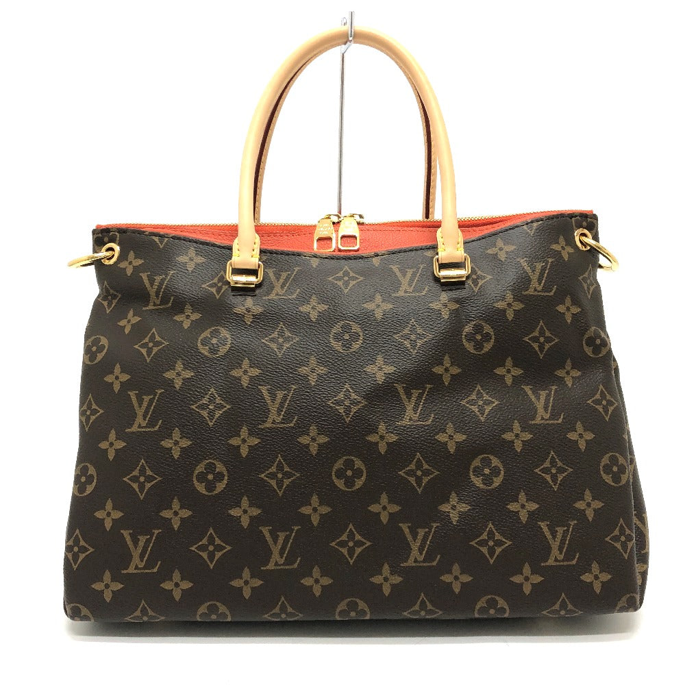 LOUIS VUITTON Handbag Monogram canvas Brown Pallas