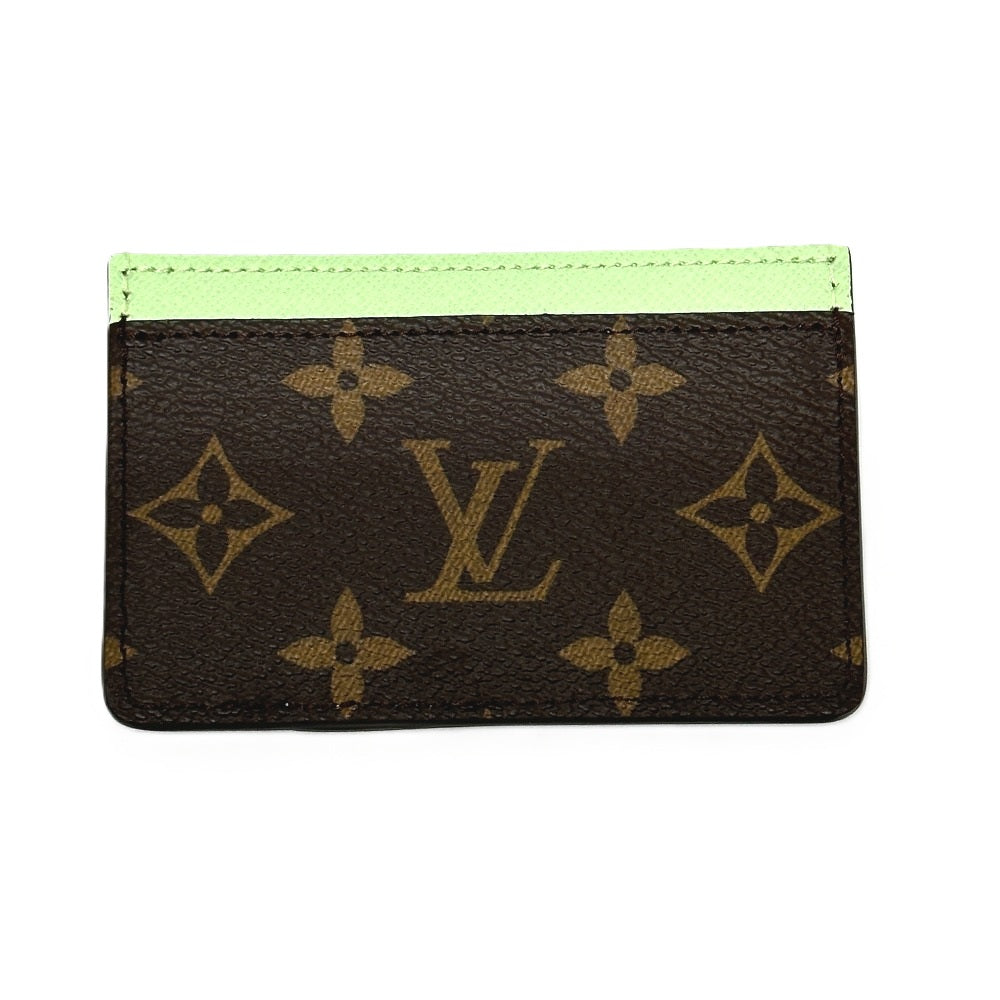 LOUIS VUITTON Card Case Monogram canvas multicolor Takashi Murakami LVxTM Card Case Porto Carte Simple