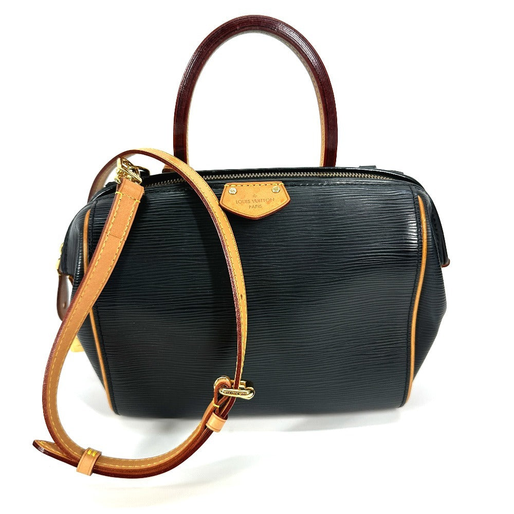 LOUIS VUITTON Shoulder Bag Epi Leather black Epi Dog BB Women
