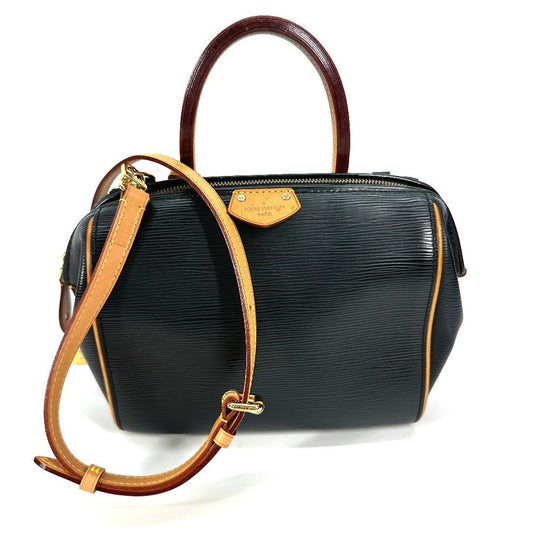 LOUIS VUITTON Shoulder Bag Epi Leather black Epi Dog BB Women