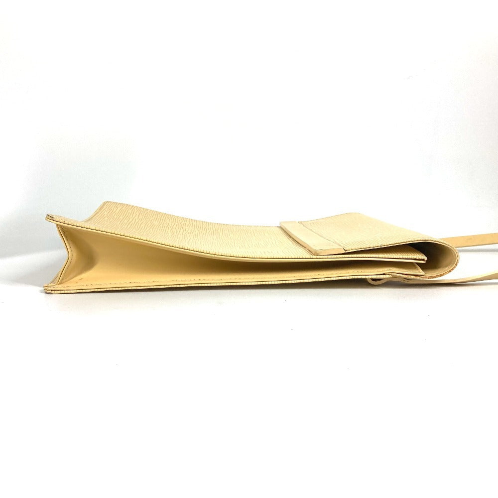 LOUIS VUITTON Shoulder Bag Epi Leather Yellow type Epi Ramatuelle