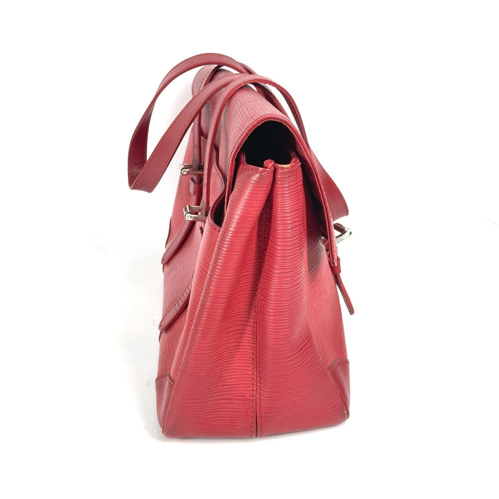LOUIS VUITTON Shoulder Bag Epi Leather Red Epi Segur MM