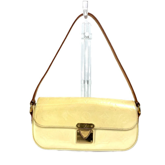 LOUIS VUITTON Shoulder Bag Monogram Vernis white Monogram Vernis Malibu street Women