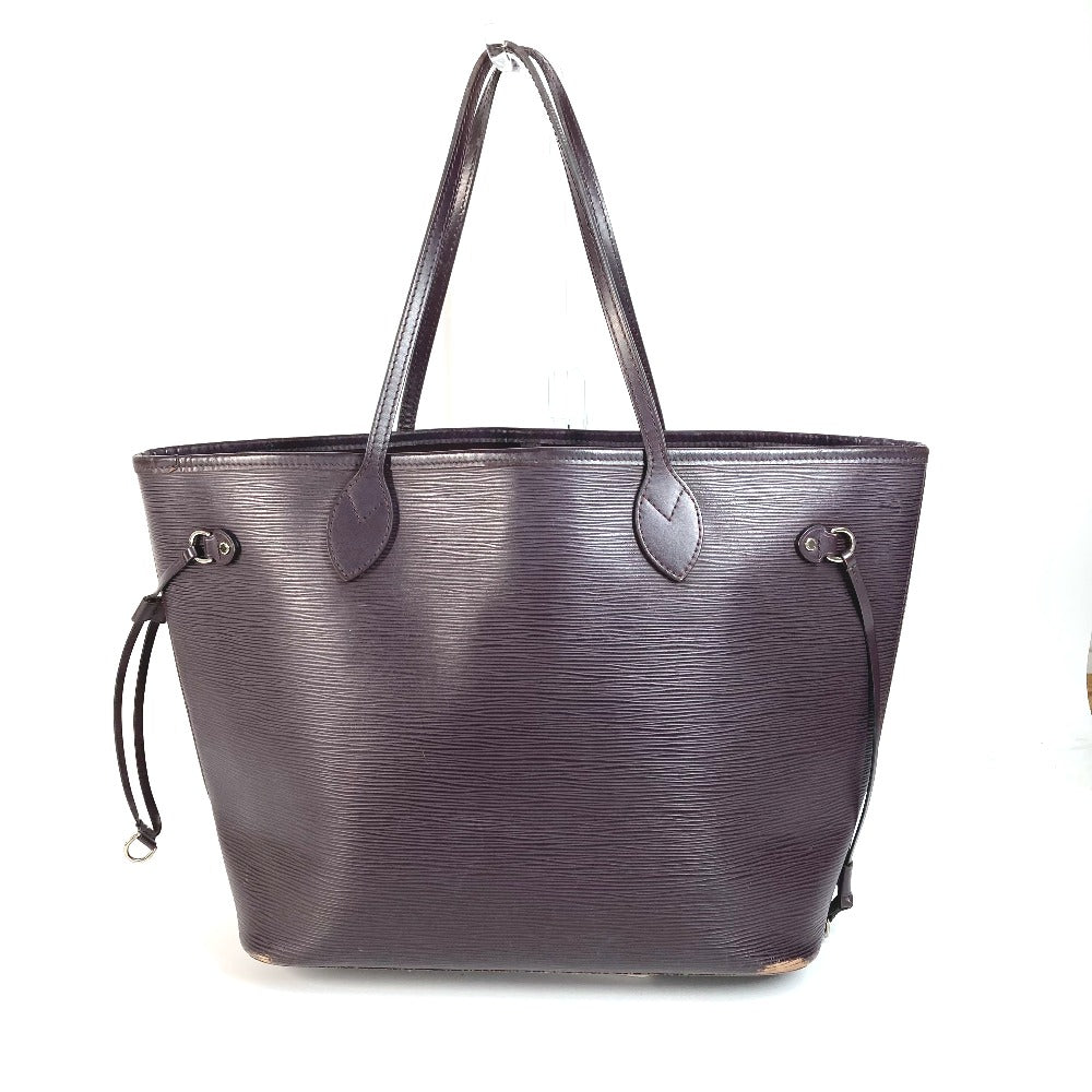 Luxury Women's Tote Bag | LOUIS VUITTON Tote Bag Epi Leather purple Epi Neverfull MM unisex(Unisex)