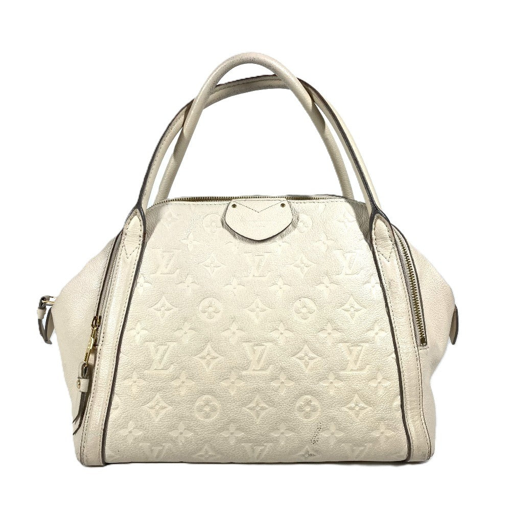 LOUIS VUITTON Handbag Monogram Ann Platt Leather white Monogram Ann Platt Male MM Women