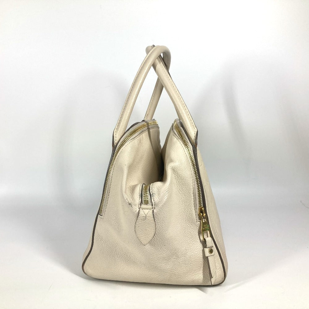 LOUIS VUITTON Handbag Monogram Ann Platt Leather white Monogram Ann Platt Male MM Women