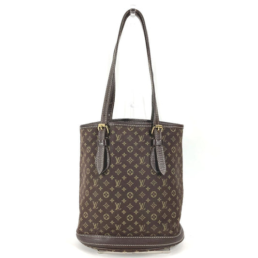 LOUIS VUITTON Shoulder Bag Monogram mini canvas Brown Monogram mini BucketPM Women