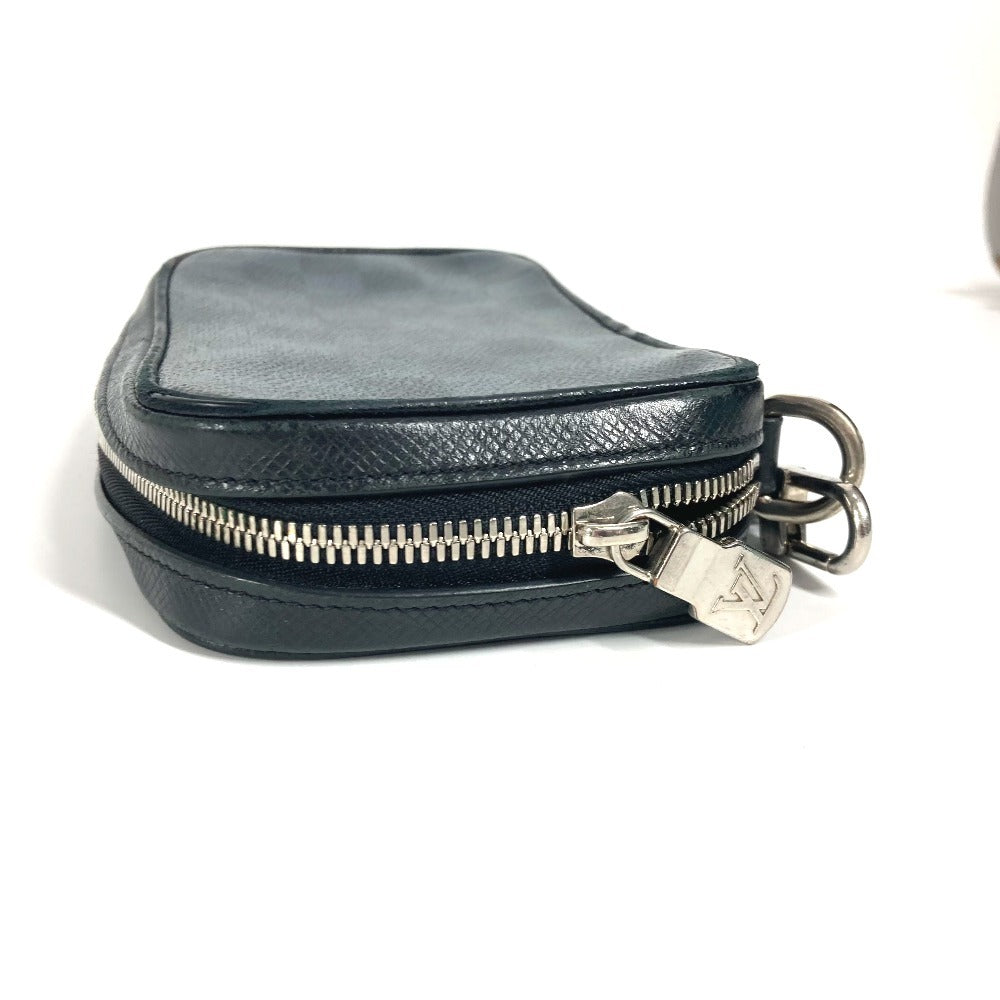 LOUIS VUITTON Clutch bag Damier Cobalt Canvas Navy Damier Cobalt Portefeuille Zippy Soft unisex(Unisex)