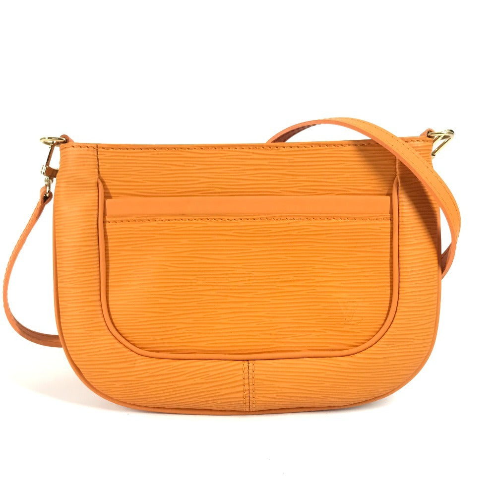 LOUIS VUITTON Shoulder Bag Epi Leather Orange Epi Salvanga Women
