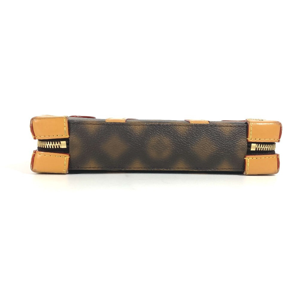 LOUIS VUITTON Shoulder Bag PVC / Leather Brown This is Not Monogram Soft Trunk