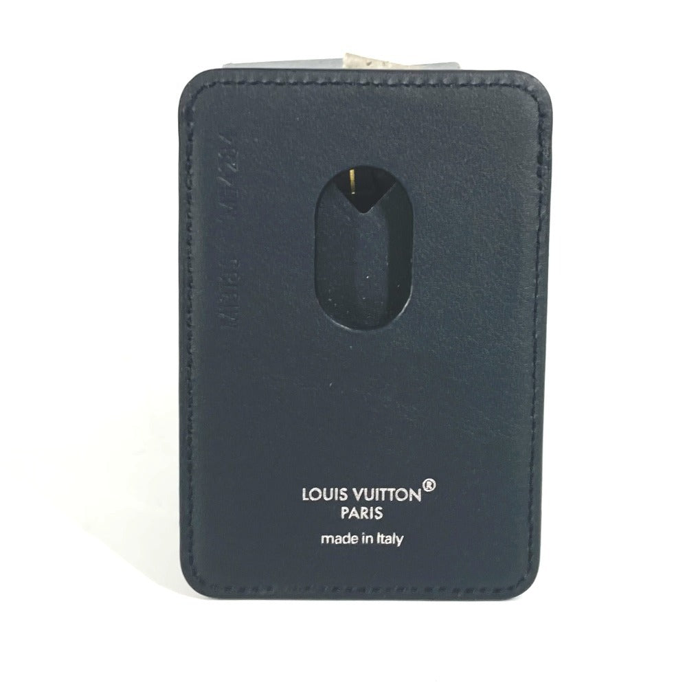 LOUIS VUITTON Card Case Monogram macacer canvas Brown Monogram macacer Porto Cult Magnet unisex(Unisex)