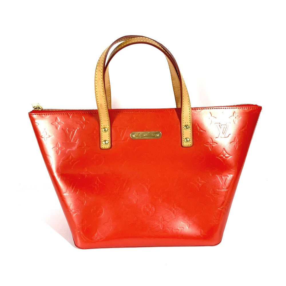 Luxury Women's Tote Bag | LOUIS VUITTON Tote Bag Monogram Vernis Orange Monogram Vernis Bellevue PM