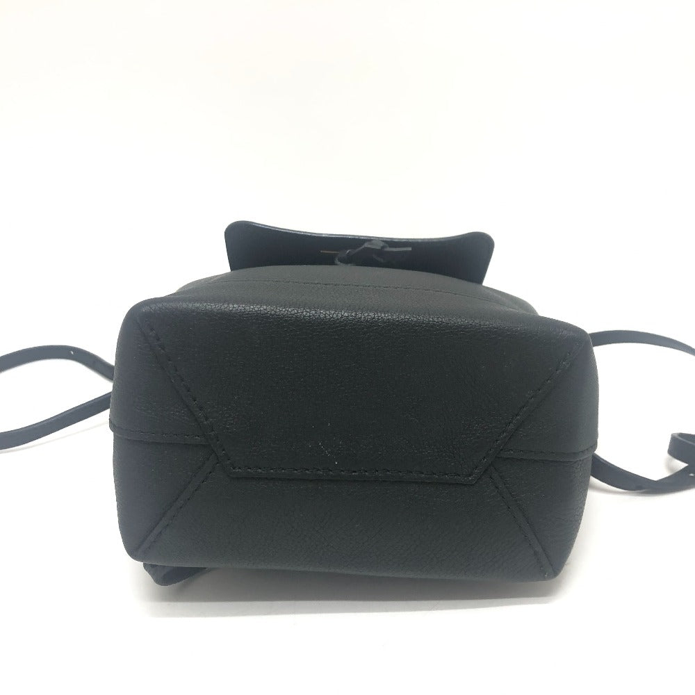 LOUIS VUITTON Backpack leather black rock Me