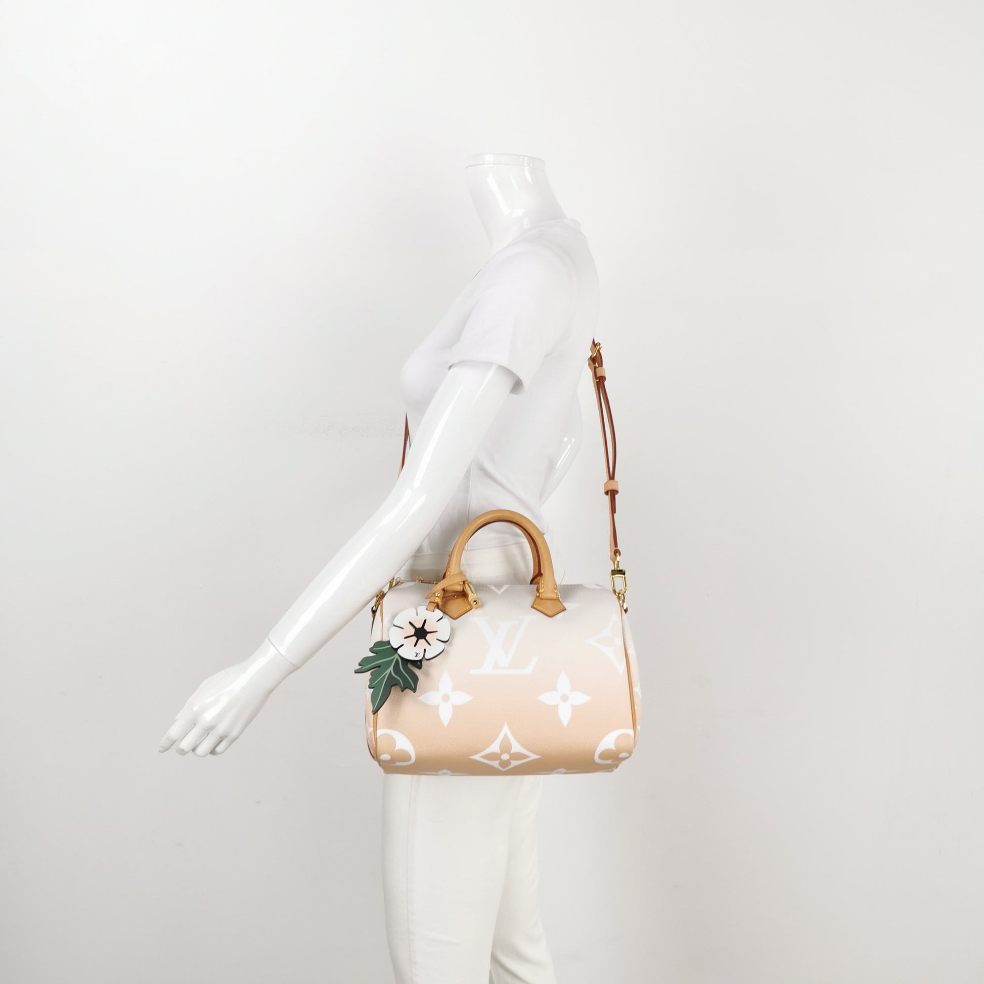 Louis Vuitton Speedy Bandouliere By The Pool Monogram Giant 25 Crossbody Bag