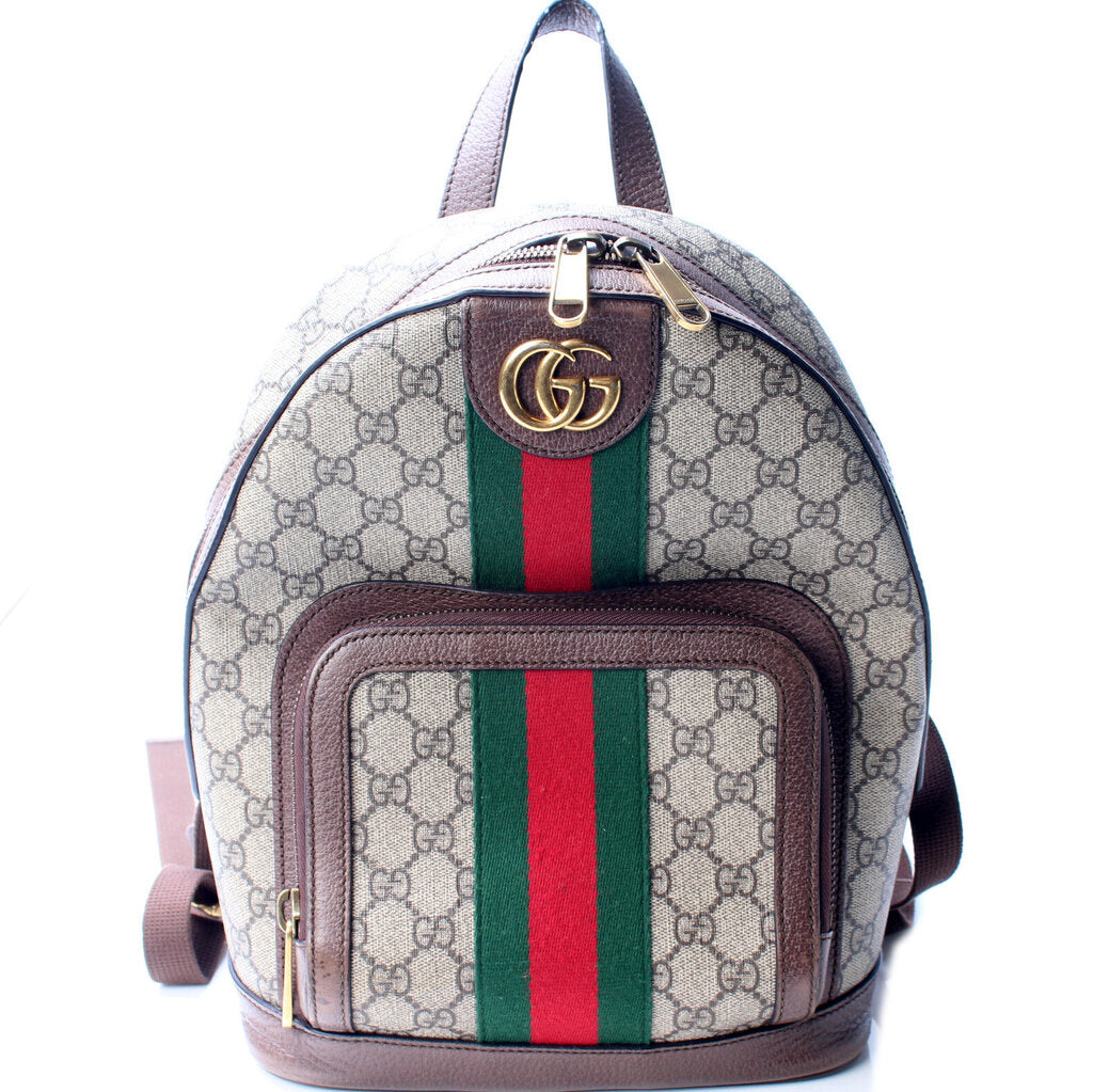 Gucci 547965 GG Supreme Ophidia Backpack Bag