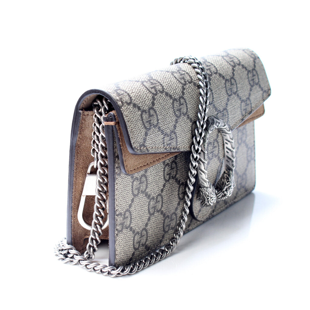 Gucci 476432 Dionysus GG Super Mini Bag