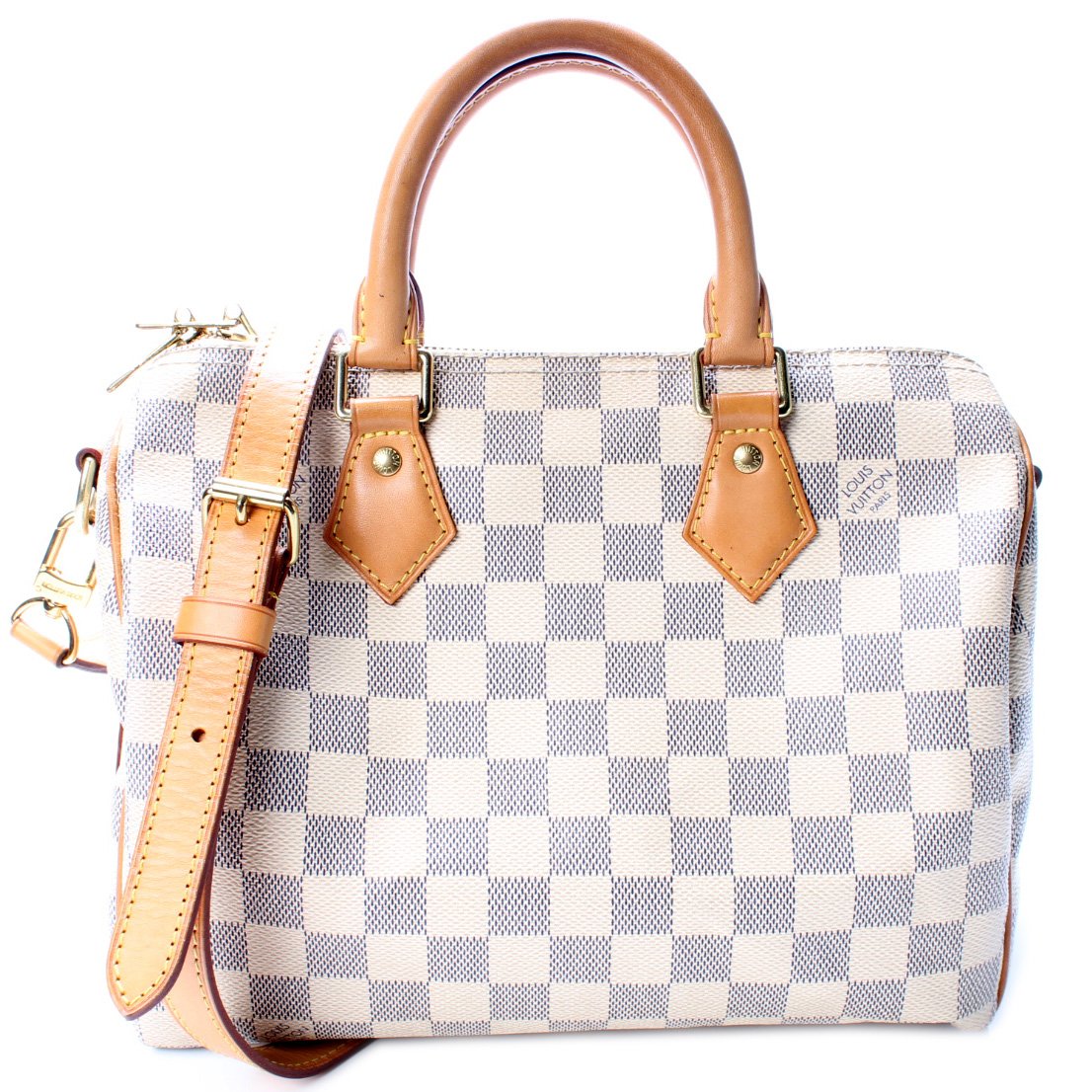 Louis Vuitton Speedy 25 Bandouliere Damier Azur ()