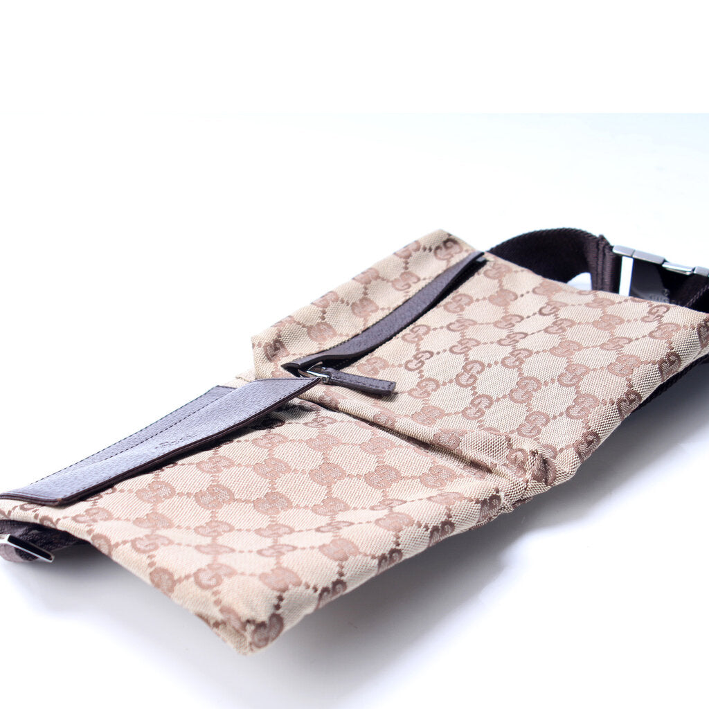 Gucci 28566 Waist Canvas Bag