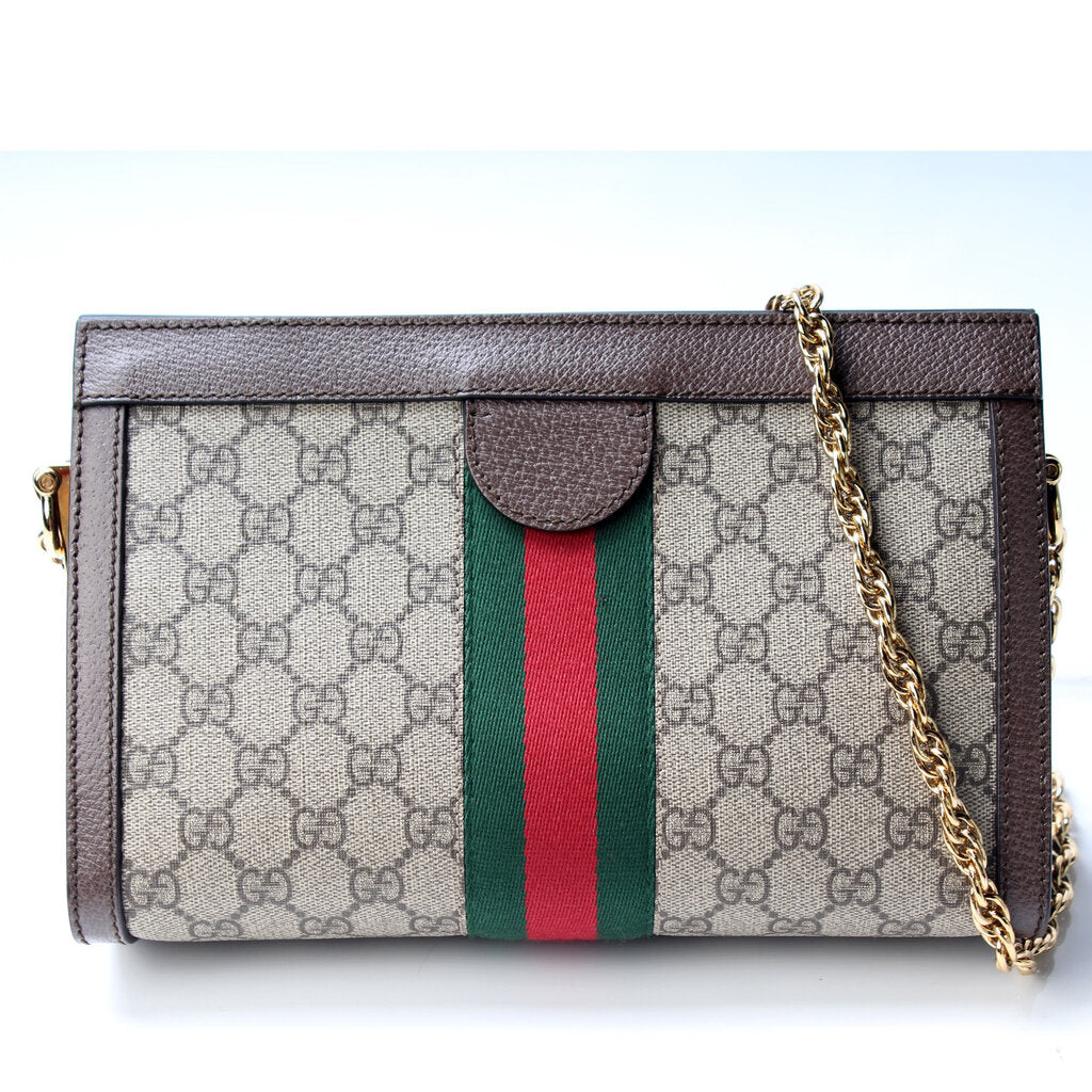 Gucci 503877 GG Supreme Ophidia Small Chain Bag