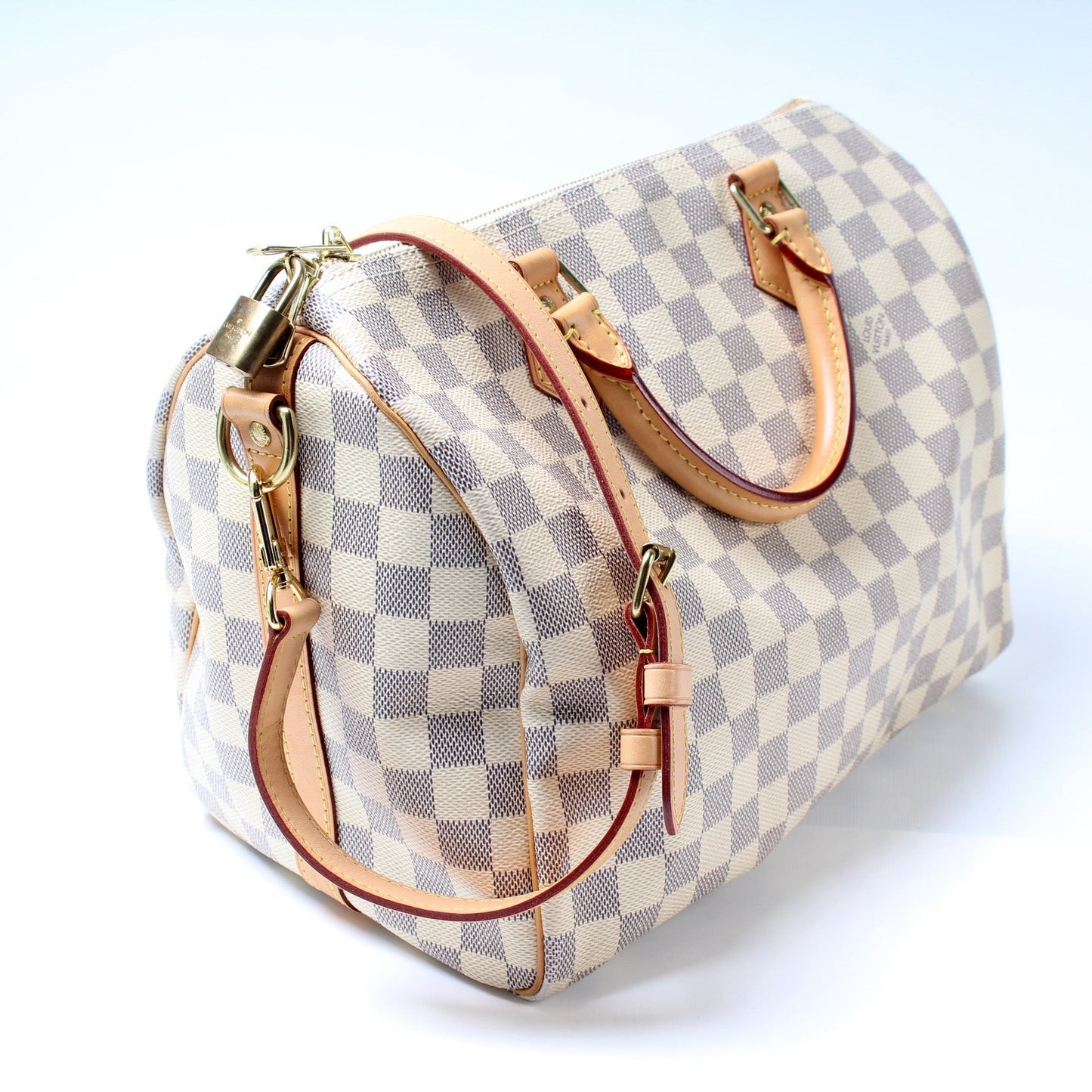 Louis Vuitton Speedy 30 Bandouliere Damier Azur