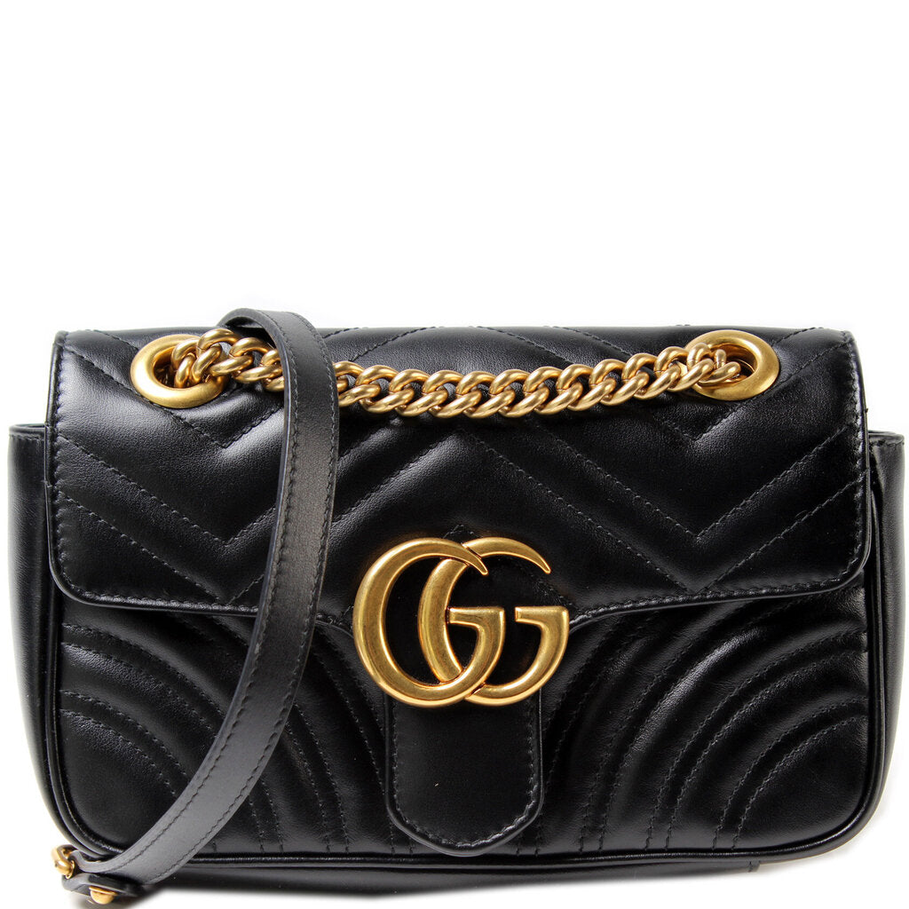 Gucci Marmont Shoulder Mini Flap Bag