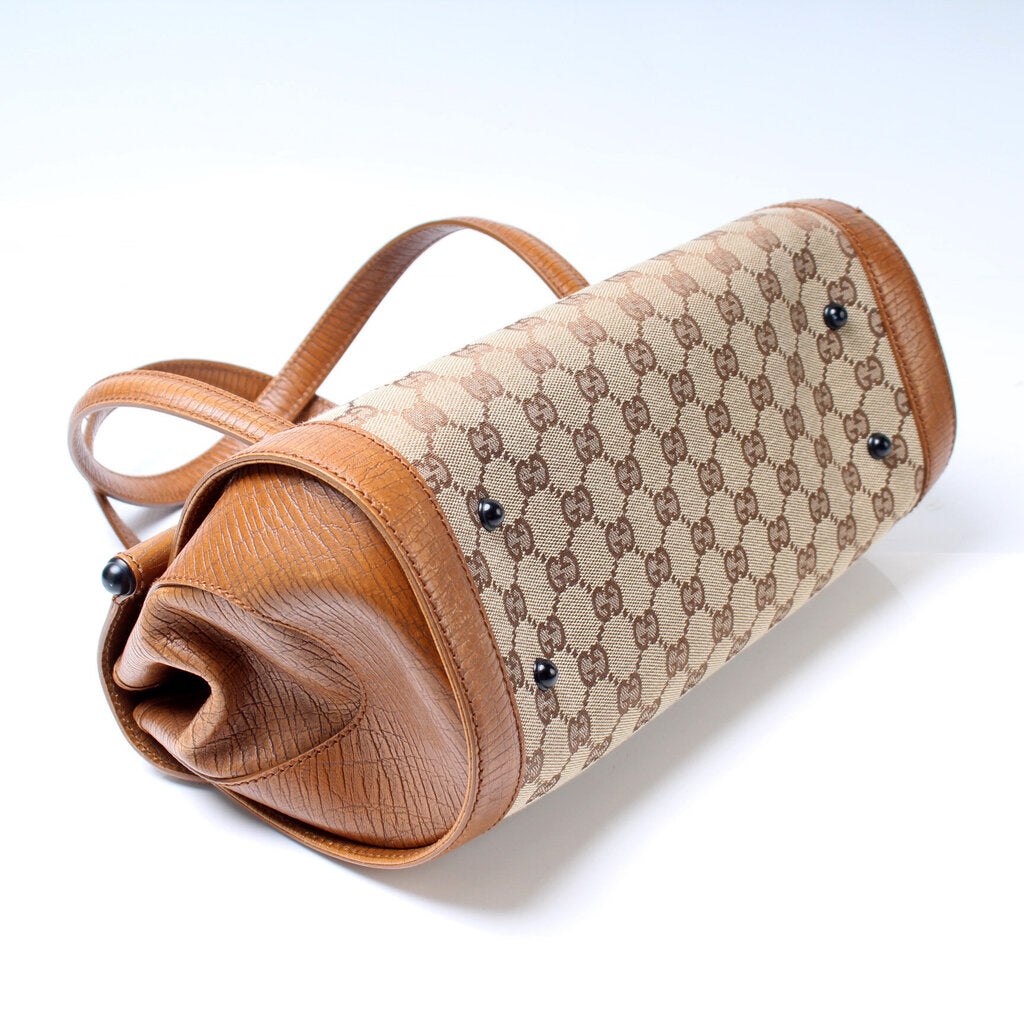 Gucci 111713 Bamboo Bullet Bag