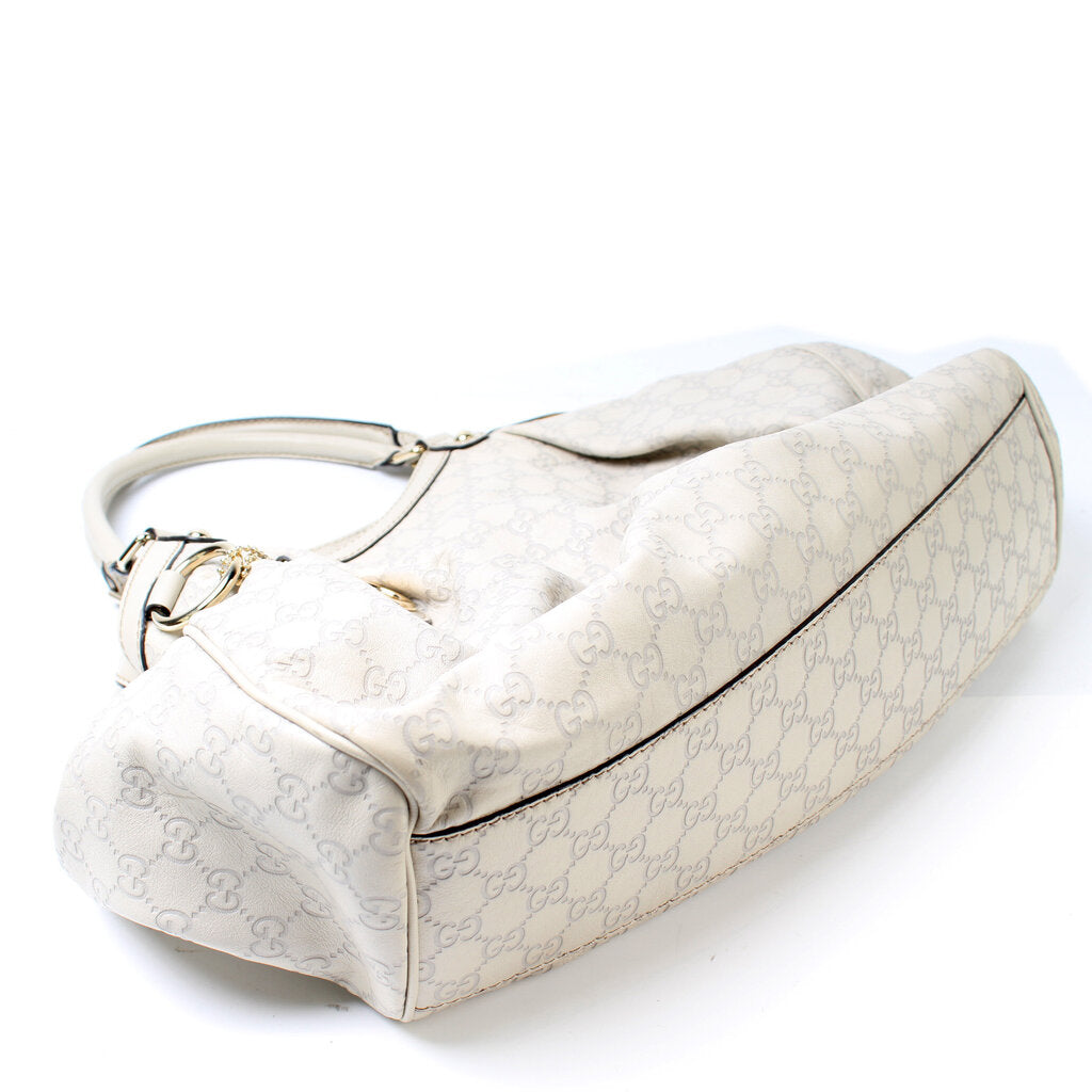 Gucci 211944 Sukey GG Leather Medium Bag