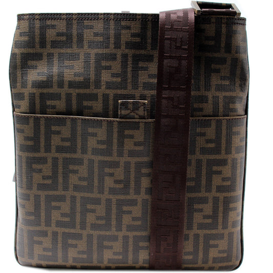 Fendi 7VA207 Spalmati Zucca Messenger Bag