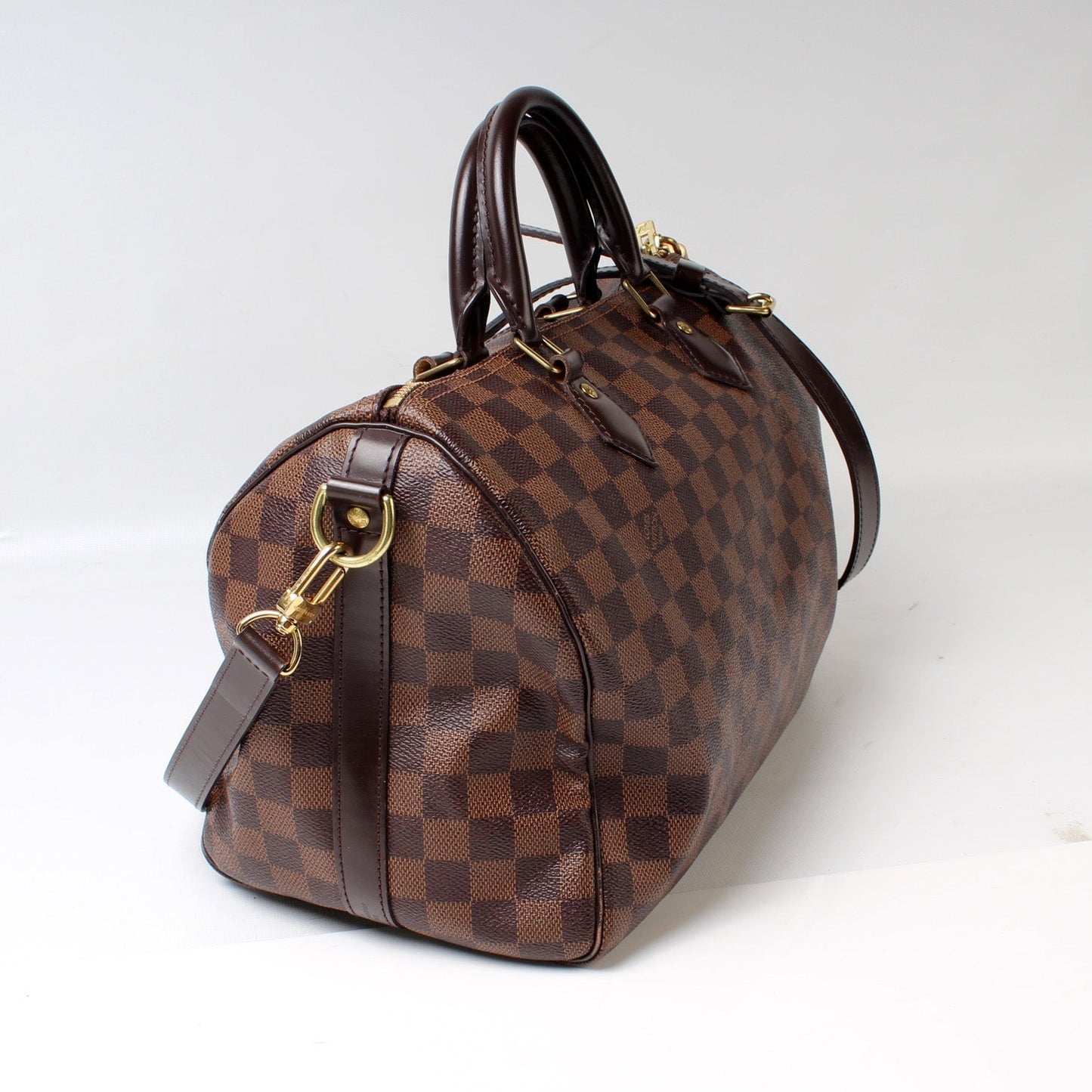 Louis Vuitton Speedy 30 Bandouliere Damier Ebene
