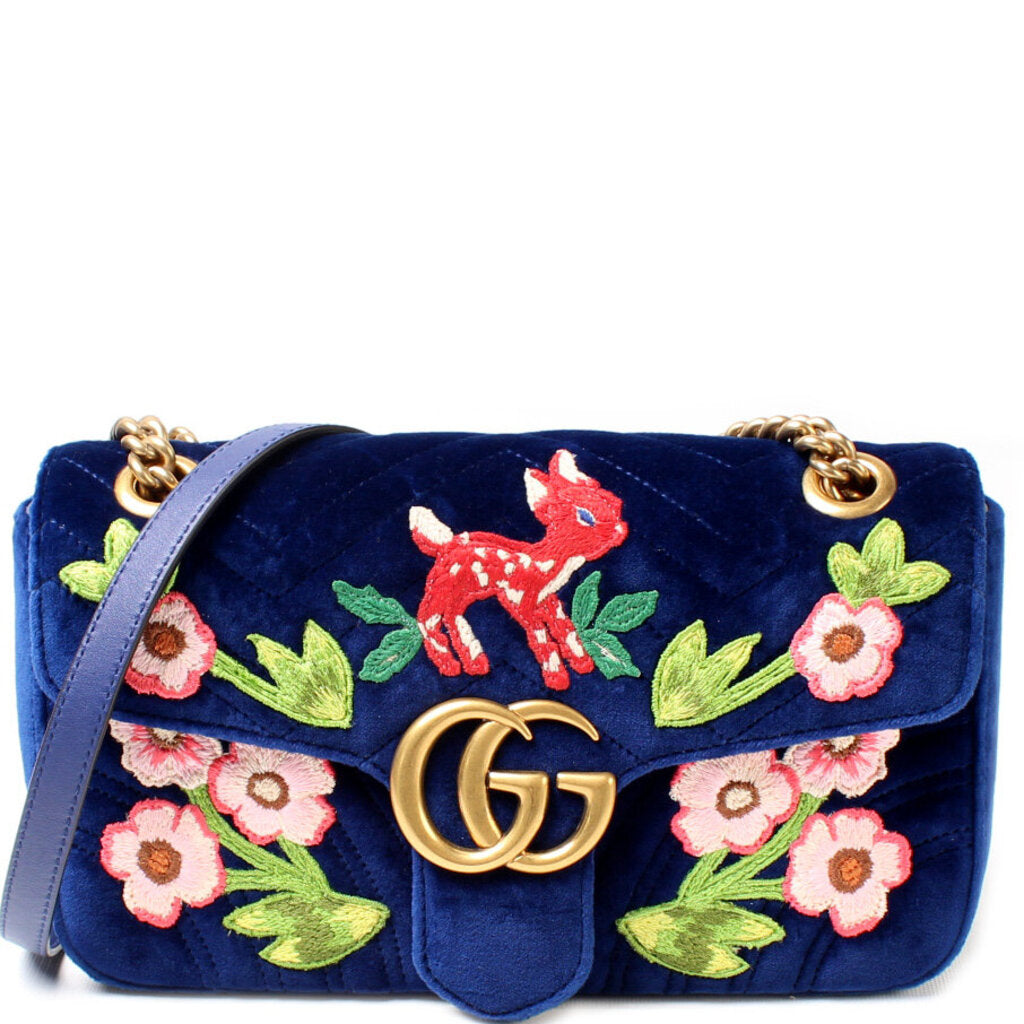 Gucci 443497 Marmont Shoulder Flap Small Bag